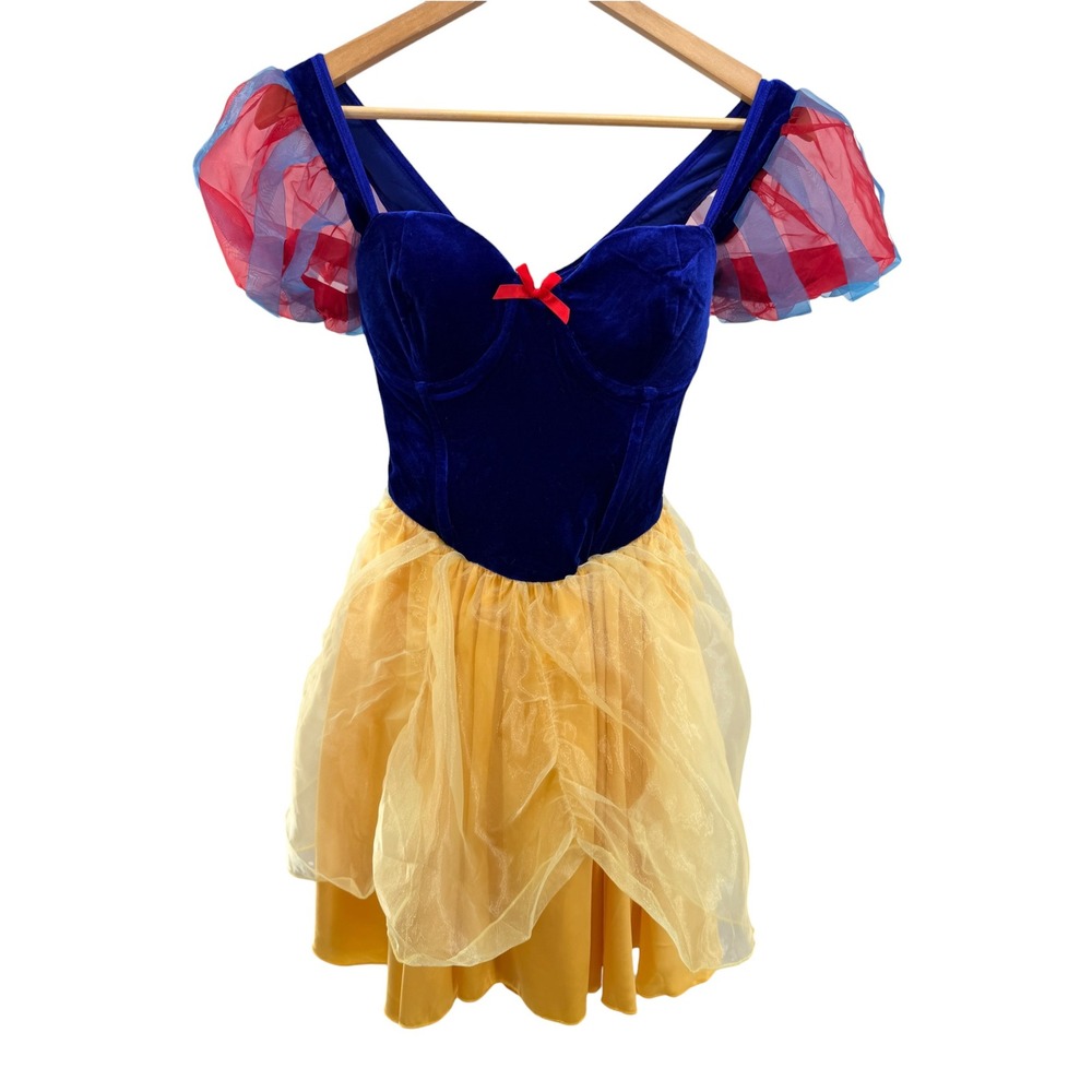Dolls Kill Trickz N Treatz Fairest Princess Costume XS Snow White Cosplay New